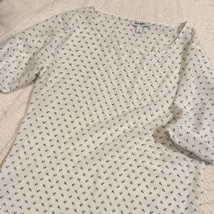 Old Navy Anchor Pattern Blouse